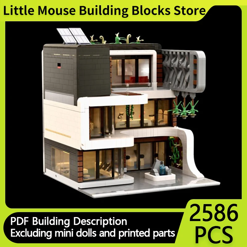 City Street View Model MOC Building Bricks Commercial Apartment Modular Technology Gifts Holiday Assemble Children Toys Suit
City Street View Model MOC Building Bricks Commercial Apartment Modular Technology Gifts Holiday Assemble Children Toys Suit