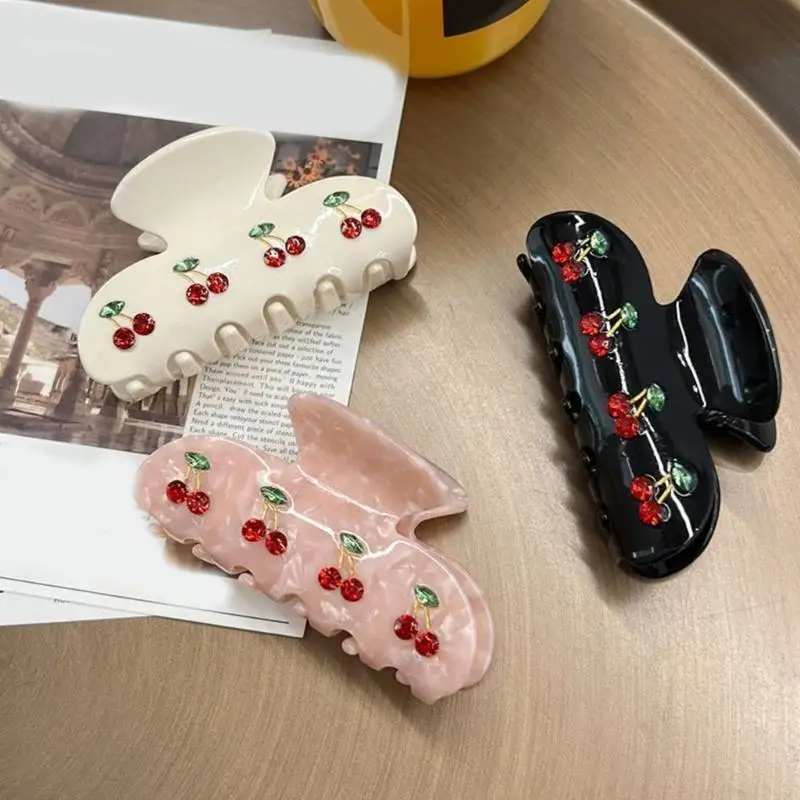 Cherry Theme Hair Clip Hair Styling Claw Clip For Sweet And Popular HairStyle
Cherry Theme Hair Clip Hair Styling Claw Clip For Sweet And Popular HairStyle