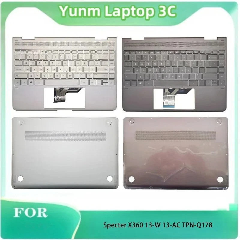 New Original For Specter X360 13-W 13-AC TPN-Q178 Laptop US Keyboard Bottom Case Back Cover Palmrest Upper Top Shell
New Original For Specter X360 13-W 13-AC TPN-Q178 Laptop US Keyboard Bottom Case Back Cover Palmrest Upper Top Shell