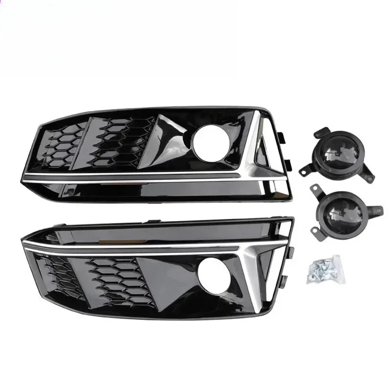 FOR Applicable to Audi S4 fog light frame 2017-2019 Audi A4 B9 modified S4ACC front bar bright black fog light
FOR Applicable to Audi S4 fog light frame 2017-2019 Audi A4 B9 modified S4ACC front bar bright black fog light