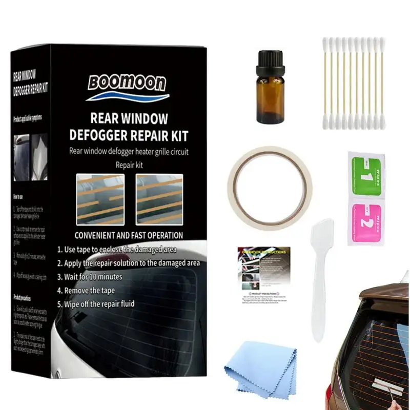 Rear Window Defogger Repair Kit Long-Lasting Car Windshield Defroster Repair Kit Auto Body Repair Tools For Sedan Off-Road
Rear Window Defogger Repair Kit Long-Lasting Car Windshield Defroster Repair Kit Auto Body Repair Tools For Sedan Off-Road