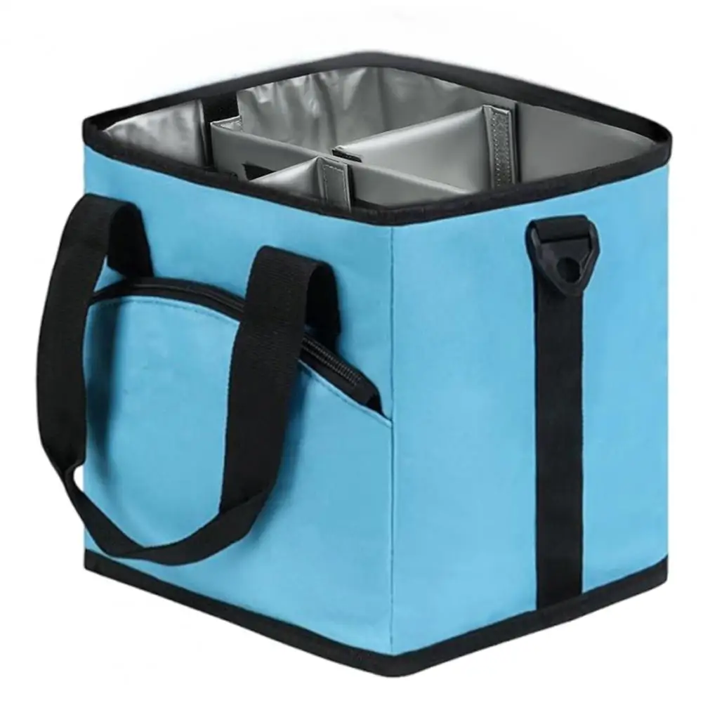 Insulated Water Bottle Bag 4-Compartment Insulated Beverage Carrier Foldable with Shoulder Strap for Travel Hiking Sports
Insulated Water Bottle Bag 4-Compartment Insulated Beverage Carrier Foldable with Shoulder Strap for Travel Hiking Sports