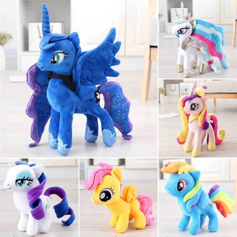33cm Kawaii My Little Pony Action Figure Universe Princess Moon Princess Nightmare Month Crane Machine Stuffed Toys Girls Gifts
33cm Kawaii My Little Pony Action Figure Universe Princess Moon Princess Nightmare Month Crane Machine Stuffed Toys Girls Gifts