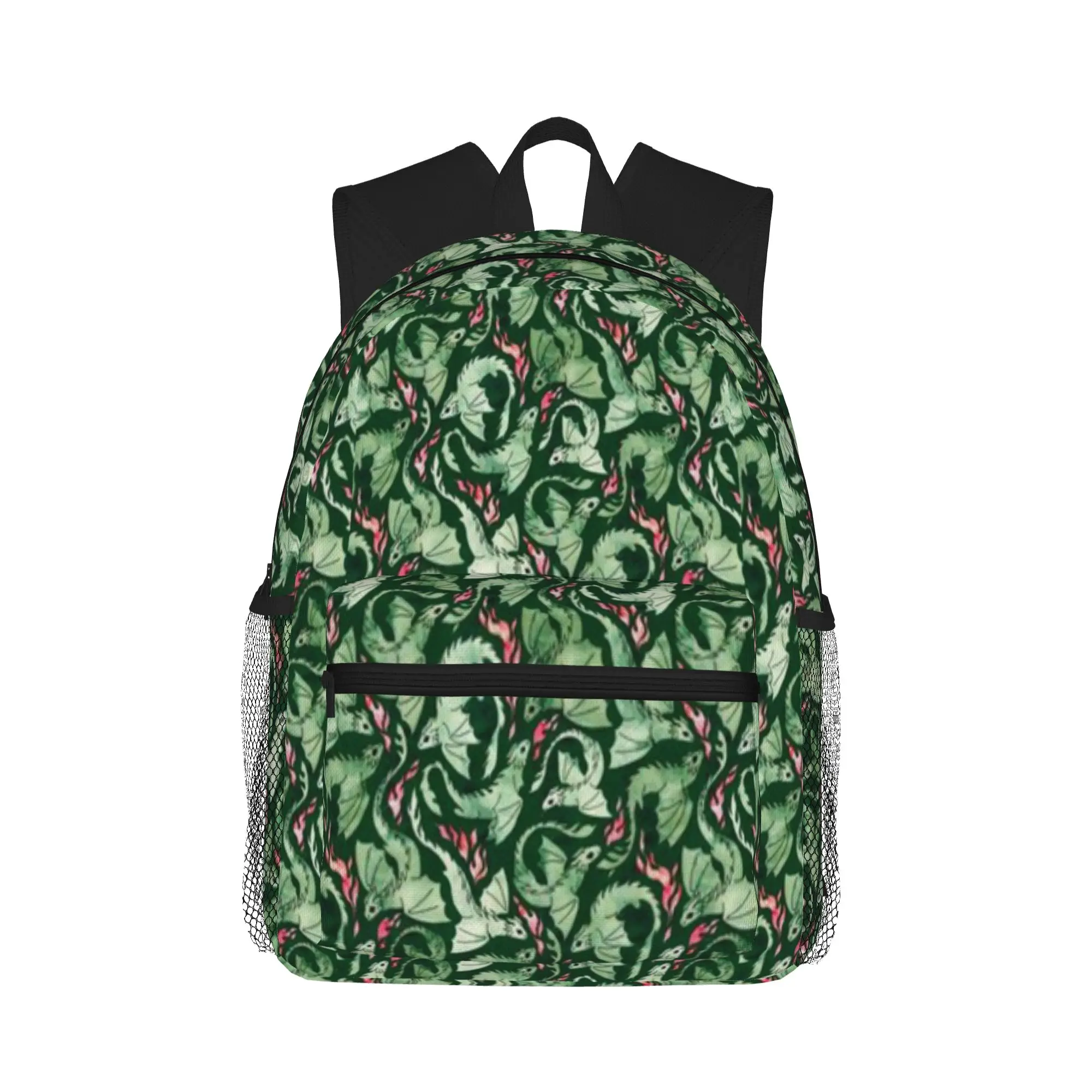 Dragon fire dark green Casual Backpack for Students and Adults Travel backpack
Dragon fire dark green Casual Backpack for Students and Adults Travel backpack