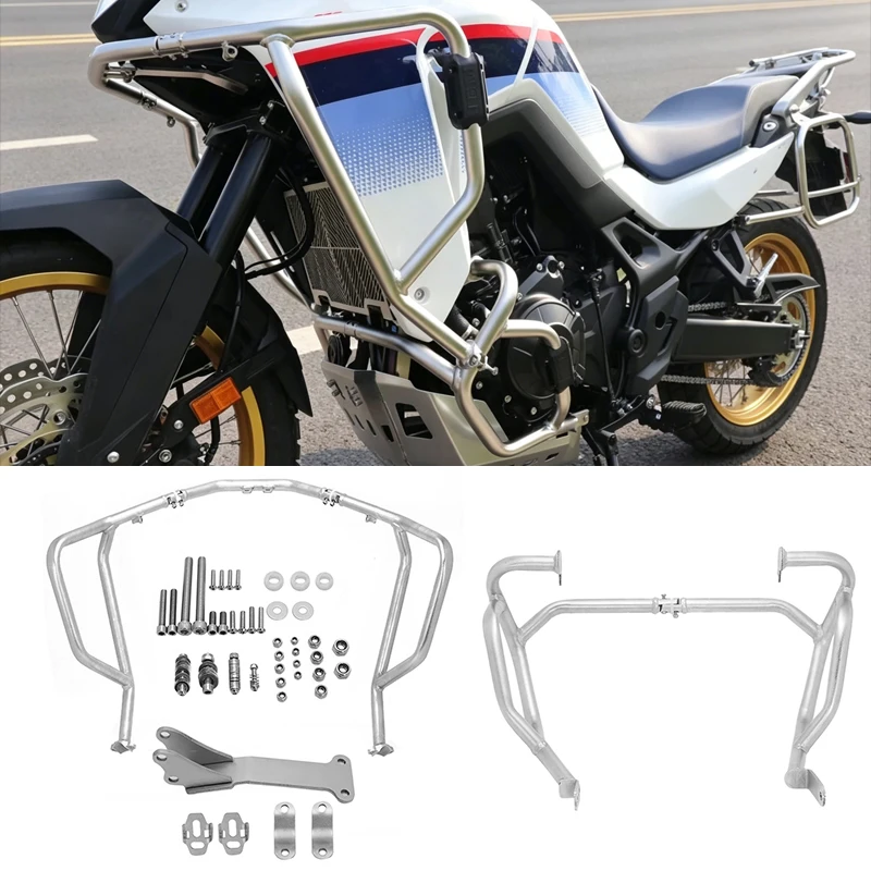 UPPER&LOWER Crash Bars Engine guards Protective Frames Bumpers For Honda XL750 TRANSALP XL 750 Transalp 2023 2024 Motorcycle
UPPER&LOWER Crash Bars Engine guards Protective Frames Bumpers For Honda XL750 TRANSALP XL 750 Transalp 2023 2024 Motorcycle