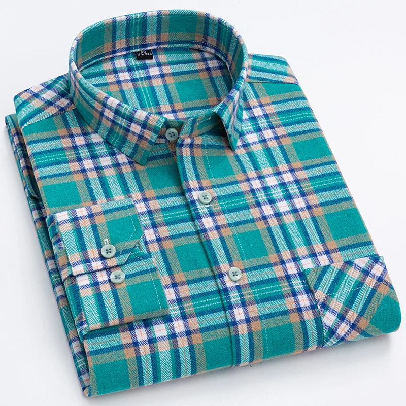 Fashion korean popular clothes 100%cotton brushed long sleeve shirts for man slim fit casual plain shirt soft plaid designer top
Fashion korean popular clothes 100%cotton brushed long sleeve shirts for man slim fit casual plain shirt soft plaid designer top