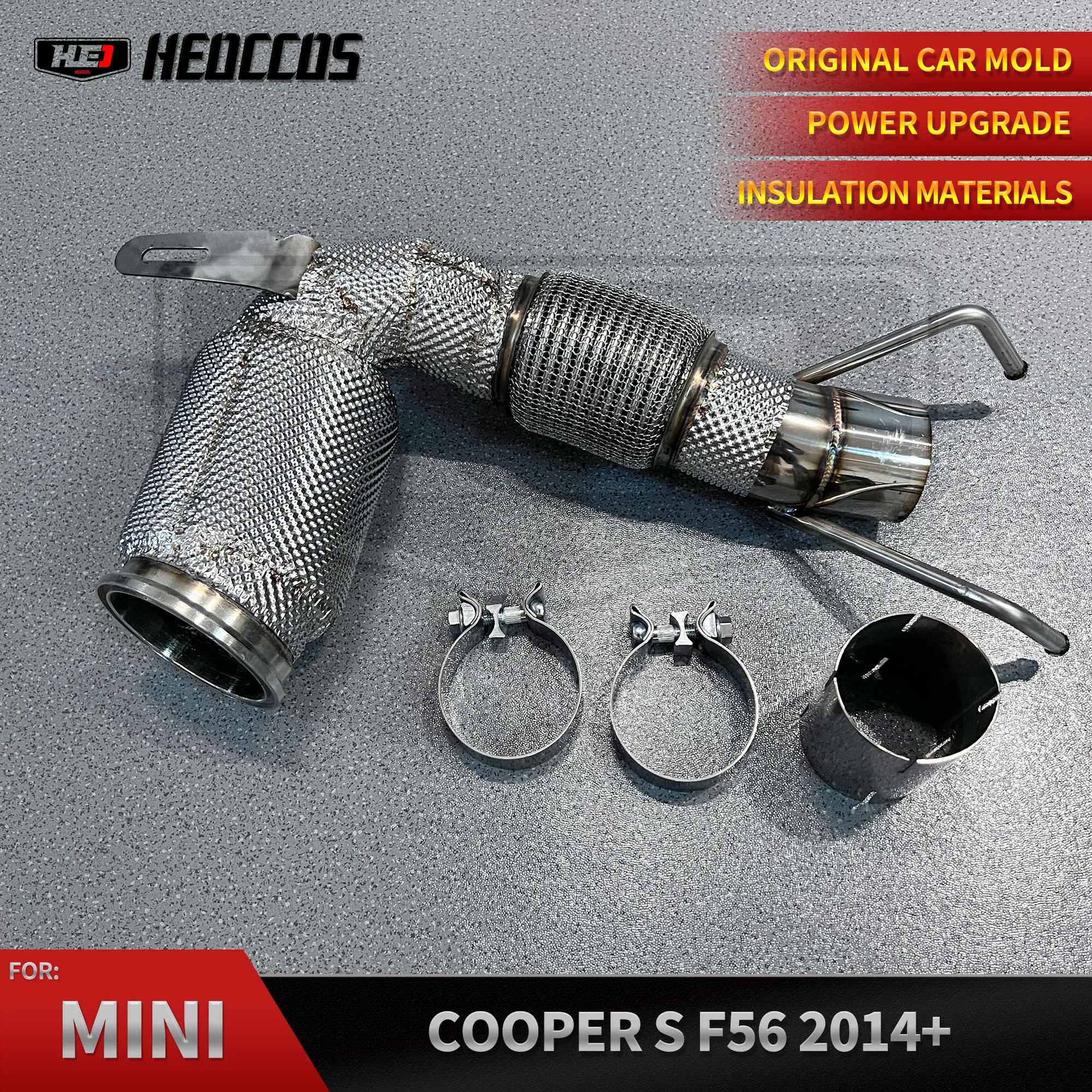 Нержавеющая сталь HEO 304 для Bmw Mini Cooper S F54 F55 F56 F57 F60 1,6T 2,0 T 2014-2018 без кошачьей выхлопной трубы
Нержавеющая сталь HEO 304 для Bmw Mini Cooper S F54 F55 F56 F57 F60 1,6T 2,0 T 2014-2018 без кошачьей выхлопной трубы