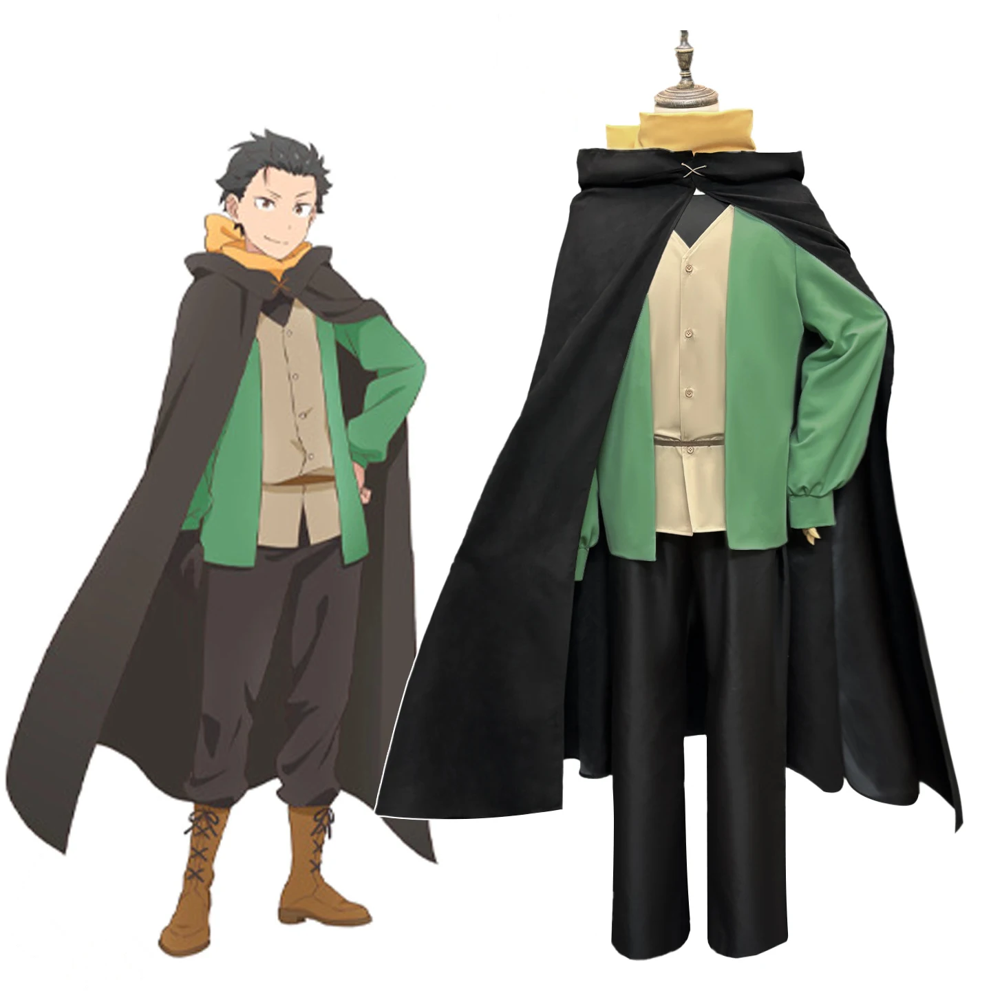 Anime Re:Life in a different world from zero Natsuki Subaru Cosplay Costumes Halloween Carnival Party Outfit For Men
Anime Re:Life in a different world from zero Natsuki Subaru Cosplay Costumes Halloween Carnival Party Outfit For Men