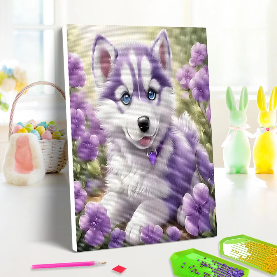 SDOYUNO 5D Diamond Painting Cute Wolf Rhinestones 5D Diamond Pictures For Beginner 20X30cm ready frame Full Square/Round Drill
SDOYUNO 5D Diamond Painting Cute Wolf Rhinestones 5D Diamond Pictures For Beginner 20X30cm ready frame Full Square/Round Drill