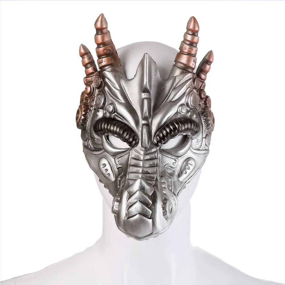 1pc Halloween Dragon Stereoscopic Costume Party Masquerade Festival Cosplay Props Silver Face Mask Comfortable Fit Mysterious
1pc Halloween Dragon Stereoscopic Costume Party Masquerade Festival Cosplay Props Silver Face Mask Comfortable Fit Mysterious