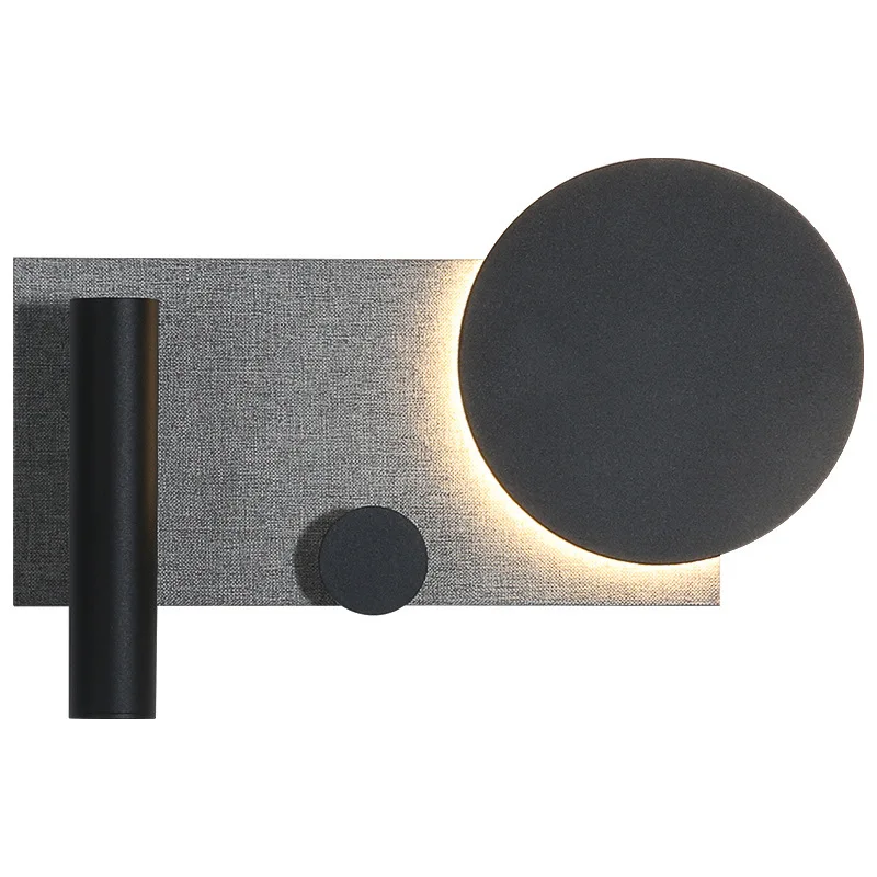 Modern simple and creative bedroom ambient light, hotel room with switch with spotlight bedside reading wall lamp
Modern simple and creative bedroom ambient light, hotel room with switch with spotlight bedside reading wall lamp