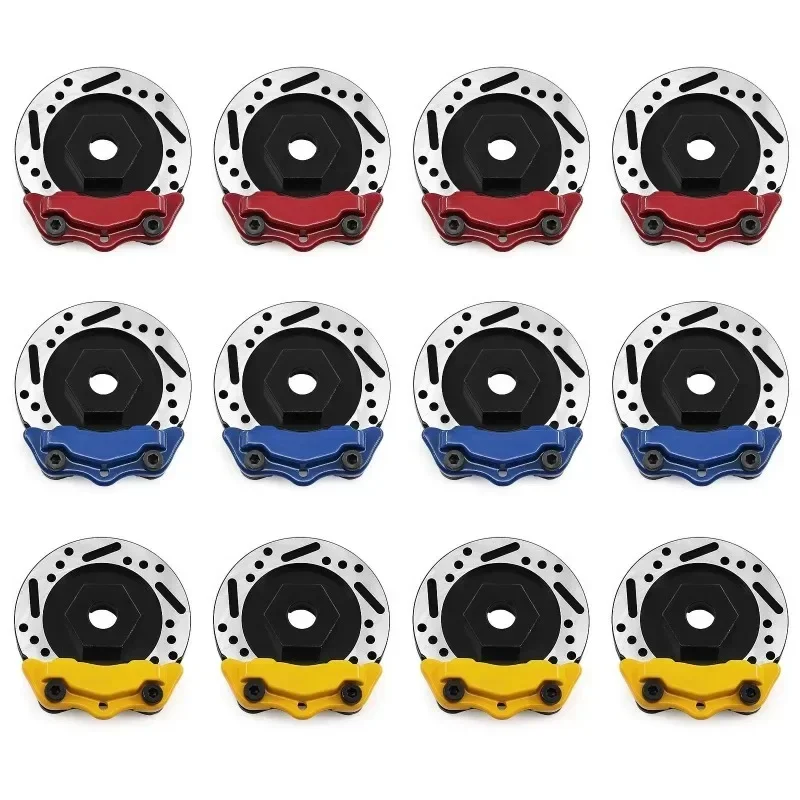 4PCS 12mm Metal Wheel Hex Hub Adapter with Brake Disc for Tamiya TT02 TT-02 1/10 Scale RC Racing Car Accessories
4PCS 12mm Metal Wheel Hex Hub Adapter with Brake Disc for Tamiya TT02 TT-02 1/10 Scale RC Racing Car Accessories
