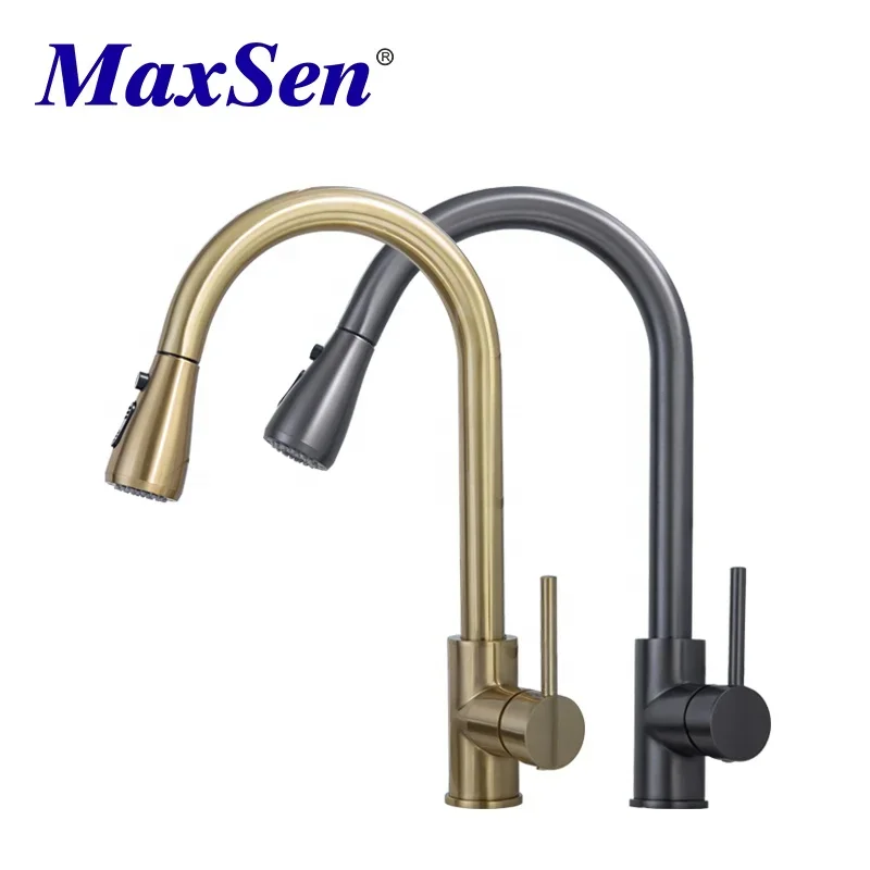 Pull Out Kitchen Faucet Matte Black Chrome Kitchen Faucet Single Hole Basin Brass Faucet
Pull Out Kitchen Faucet Matte Black Chrome Kitchen Faucet Single Hole Basin Brass Faucet