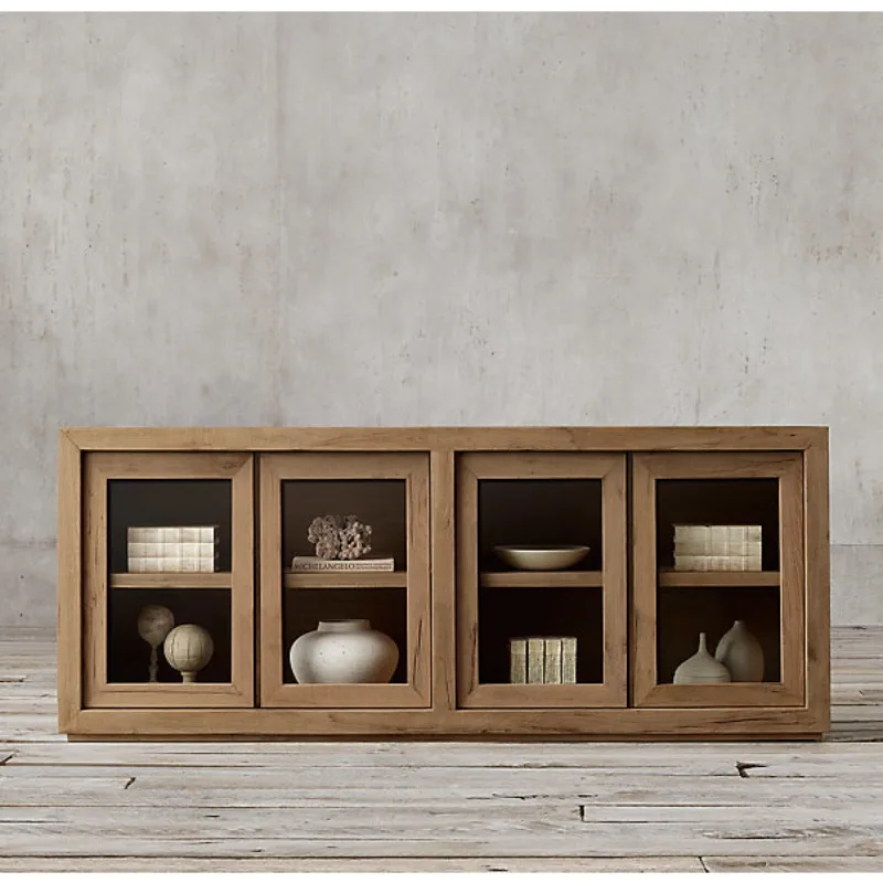 Nordic solid wood dining side cabinet, American rural retro side cabinet, Italian simple villa TV cabinet
Nordic solid wood dining side cabinet, American rural retro side cabinet, Italian simple villa TV cabinet
