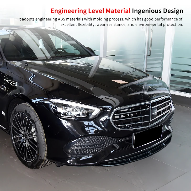 Car Front Bumper Splitter Lip Body Kit Spoiler Chin Plate Carbon Fiber Accessories For Mercedes Benz C-Class C260 C200 2022-2023
Car Front Bumper Splitter Lip Body Kit Spoiler Chin Plate Carbon Fiber Accessories For Mercedes Benz C-Class C260 C200 2022-2023