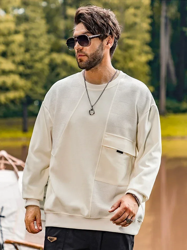 2025 Men Oversize Sweatshirt Long Sleeve Fleece Thick Warm Winter Overfit Hoodie Korean Style Autumn Pullover Loose Fit Big Size
2025 Men Oversize Sweatshirt Long Sleeve Fleece Thick Warm Winter Overfit Hoodie Korean Style Autumn Pullover Loose Fit Big Size