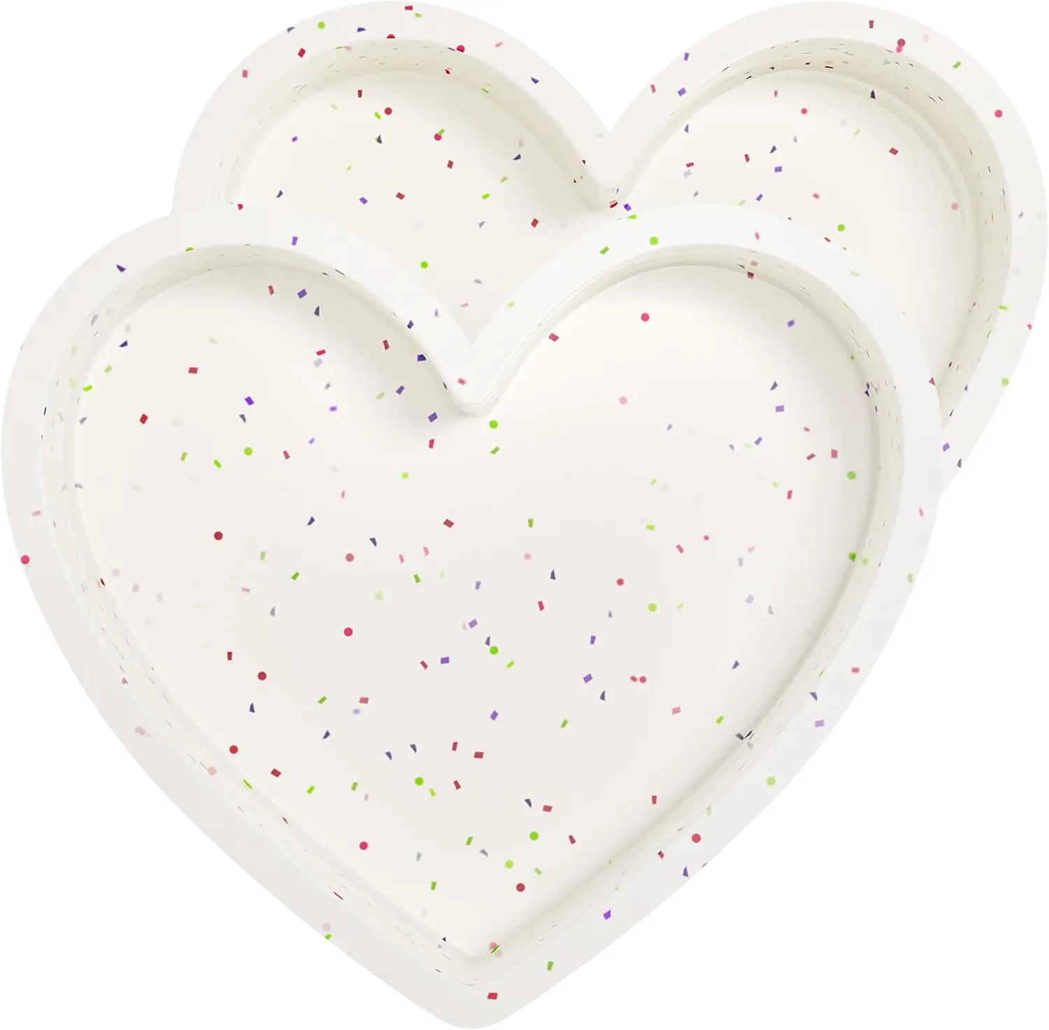 10 Inch Nonstick Silicone Heart Cake Pans, 2 Pack, Large Heart Molds for Baking, Easy Release & Cleaning
10 Inch Nonstick Silicone Heart Cake Pans, 2 Pack, Large Heart Molds for Baking, Easy Release & Cleaning