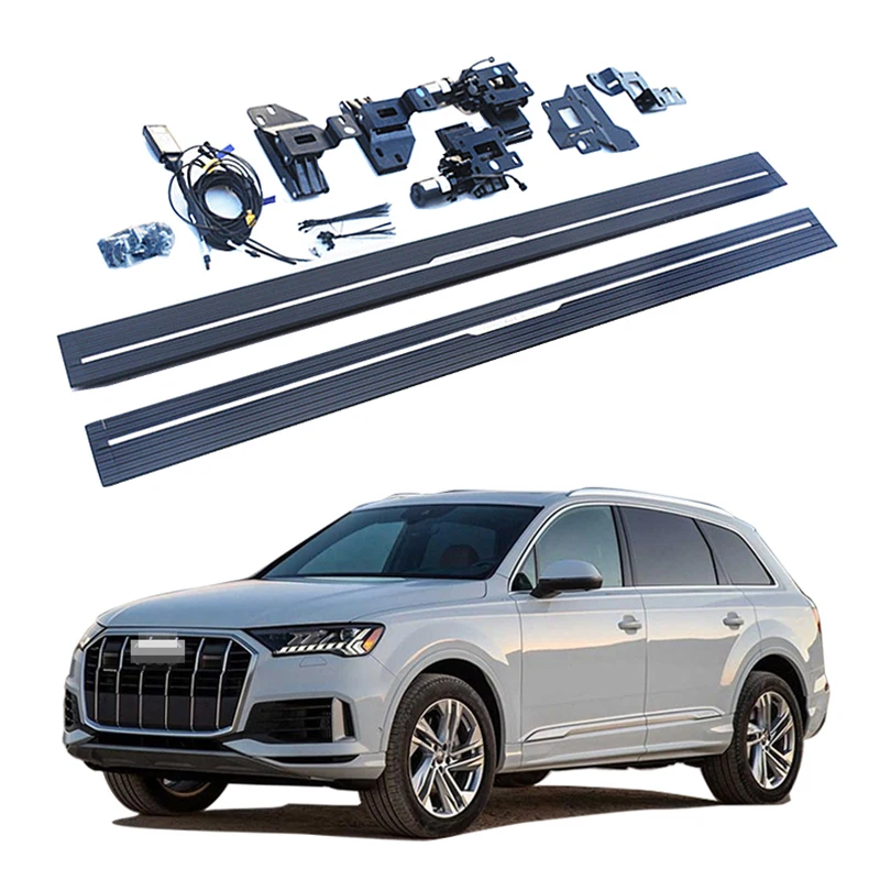 WEIJIA Audis Q8/Q7/Q6/ Direct Manufacturer Auto Accessories Electric Power Running Boards with Side Steps
WEIJIA Audis Q8/Q7/Q6/ Direct Manufacturer Auto Accessories Electric Power Running Boards with Side Steps