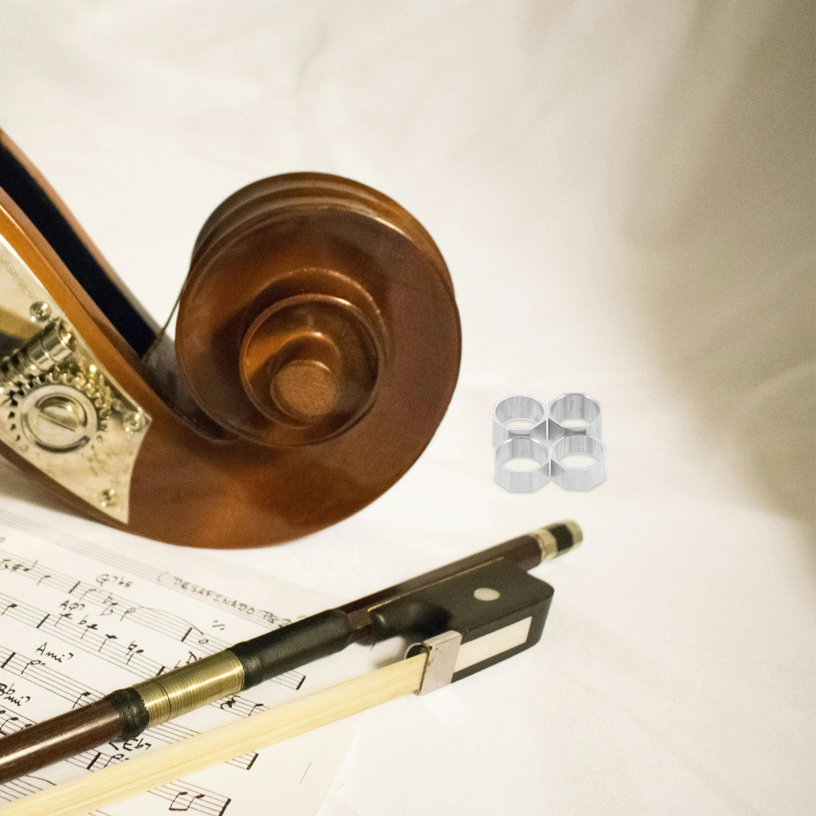 1 set 1 Set Bow End Upper Screw Ring For Violin Bow End Part Copper Material Durable Stable Easy Installation Metal Screw Ring
1 set 1 Set Bow End Upper Screw Ring For Violin Bow End Part Copper Material Durable Stable Easy Installation Metal Screw Ring