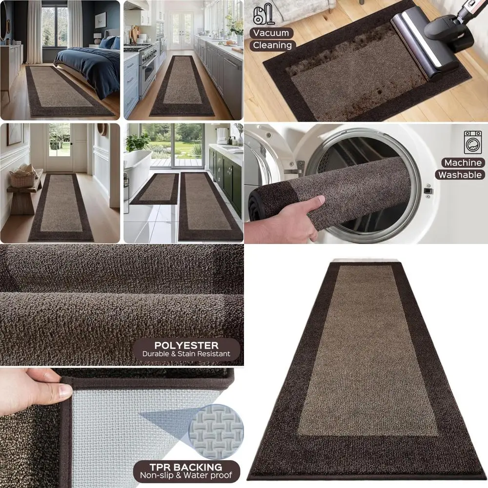 Нескользящий домашний коврик 32x72 дюйма, который можно стирать в машине, впитывающий входной коврик для дома
Нескользящий домашний коврик 32x72 дюйма, который можно стирать в машине, впитывающий входной коврик для дома