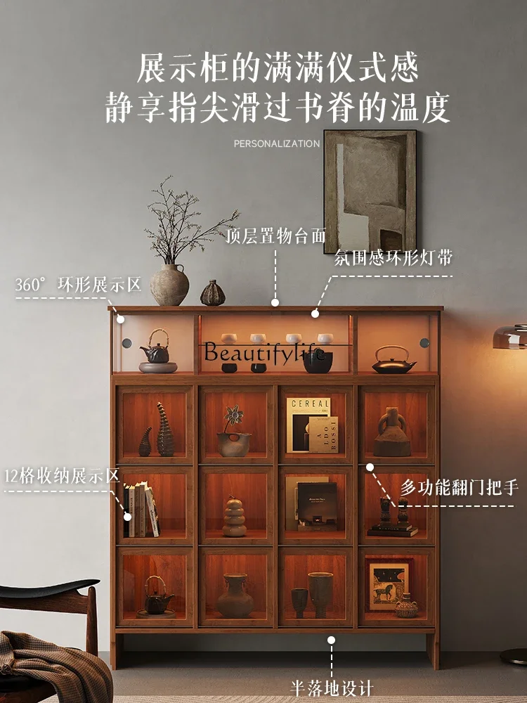 yj7 Vintage Style Display Cabinet Dustproof Glass Wine Living Room Ornament Storage Cabinet
yj7 Vintage Style Display Cabinet Dustproof Glass Wine Living Room Ornament Storage Cabinet