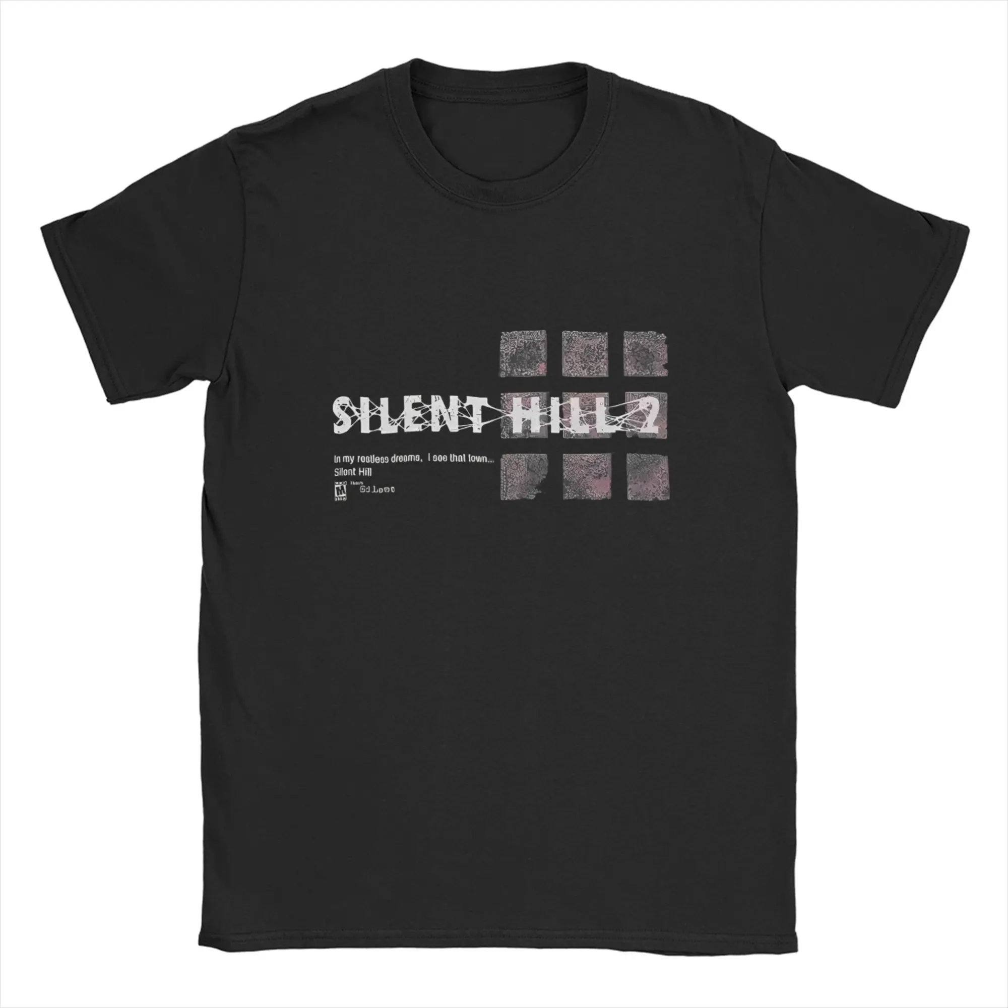 Novelty Silent Hill 2 T-Shirts for Men O Neck Cotton T Shirts Moive Short Sleeve Tee Shirt Summer Clothing
Novelty Silent Hill 2 T-Shirts for Men O Neck Cotton T Shirts Moive Short Sleeve Tee Shirt Summer Clothing