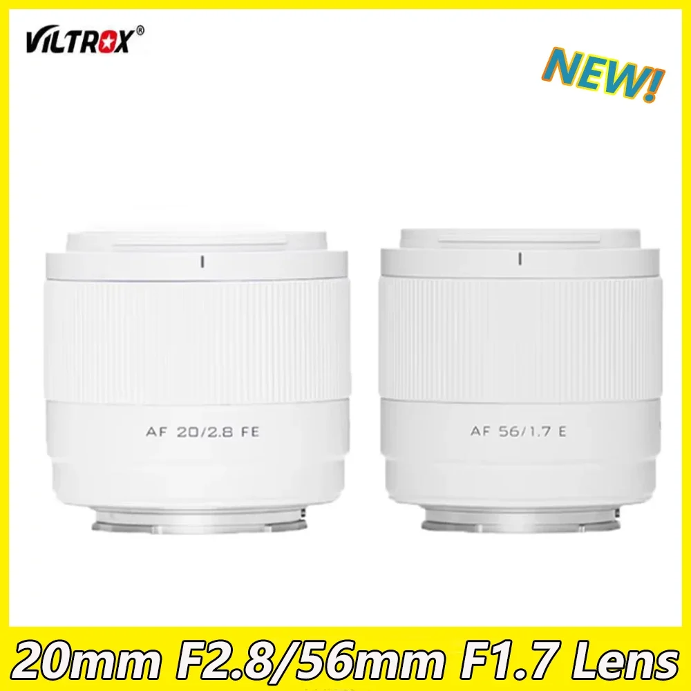 VILTROX56mm F1.7 /20mm F2.8 Camera Lens Ultra Wide Angle Auto Focus Lens For Sony E Mount Cameras Photography
VILTROX56mm F1.7 /20mm F2.8 Camera Lens Ultra Wide Angle Auto Focus Lens For Sony E Mount Cameras Photography