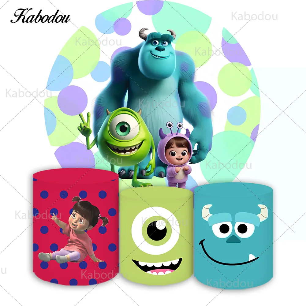 Monsters University Inc. Round Backdrop Cover For Kids Birthday Circle Photo Background Booth Cylinder Covers Vinyl Polyester
Monsters University Inc. Round Backdrop Cover For Kids Birthday Circle Photo Background Booth Cylinder Covers Vinyl Polyester