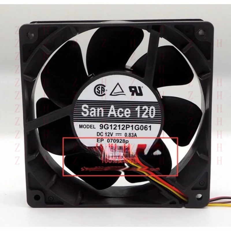 XXZ ДЛЯ 1 шт. 12 см 12 В 0,83 А вентилятор охлаждения объема Gale 9G1212P1G061 12038
XXZ ДЛЯ 1 шт. 12 см 12 В 0,83 А вентилятор охлаждения объема Gale 9G1212P1G061 12038