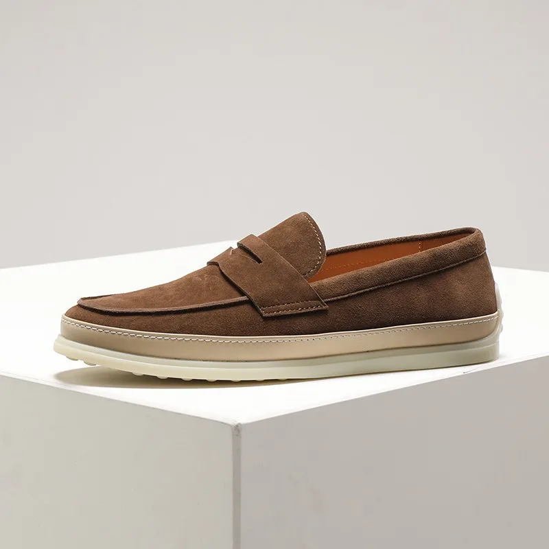 Mens Suede Loafers Summer Breathable Slip On Comfortable Casual Driving Shoes
Mens Suede Loafers Summer Breathable Slip On Comfortable Casual Driving Shoes