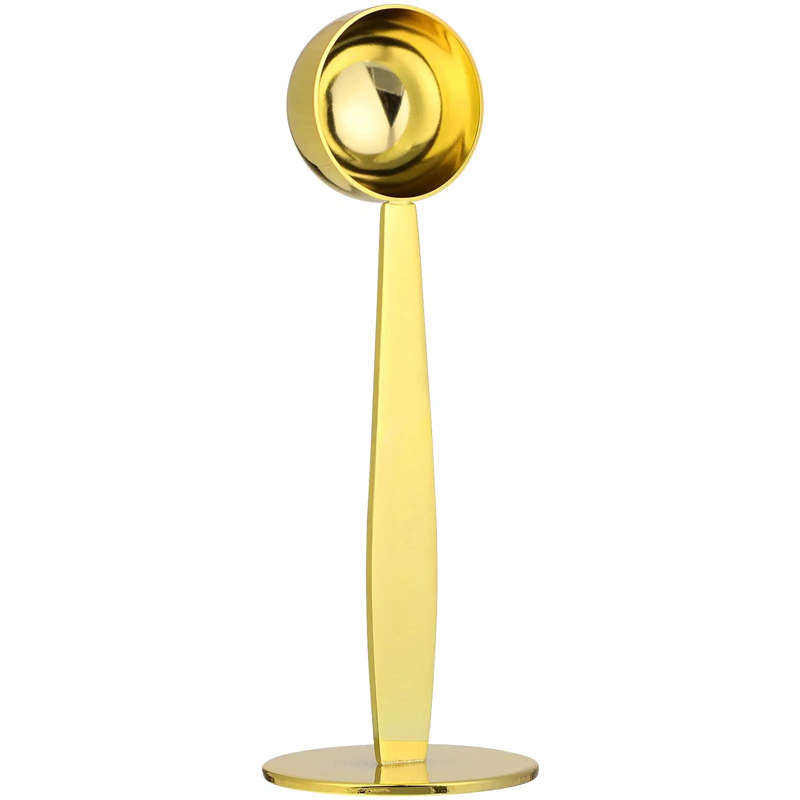 2in1 Stainless Scoop Golden Color Pressed Bottom for Measuring Coffee Beans Powder Tea Sugar Spice Spoon Kitchen
2in1 Stainless Scoop Golden Color Pressed Bottom for Measuring Coffee Beans Powder Tea Sugar Spice Spoon Kitchen