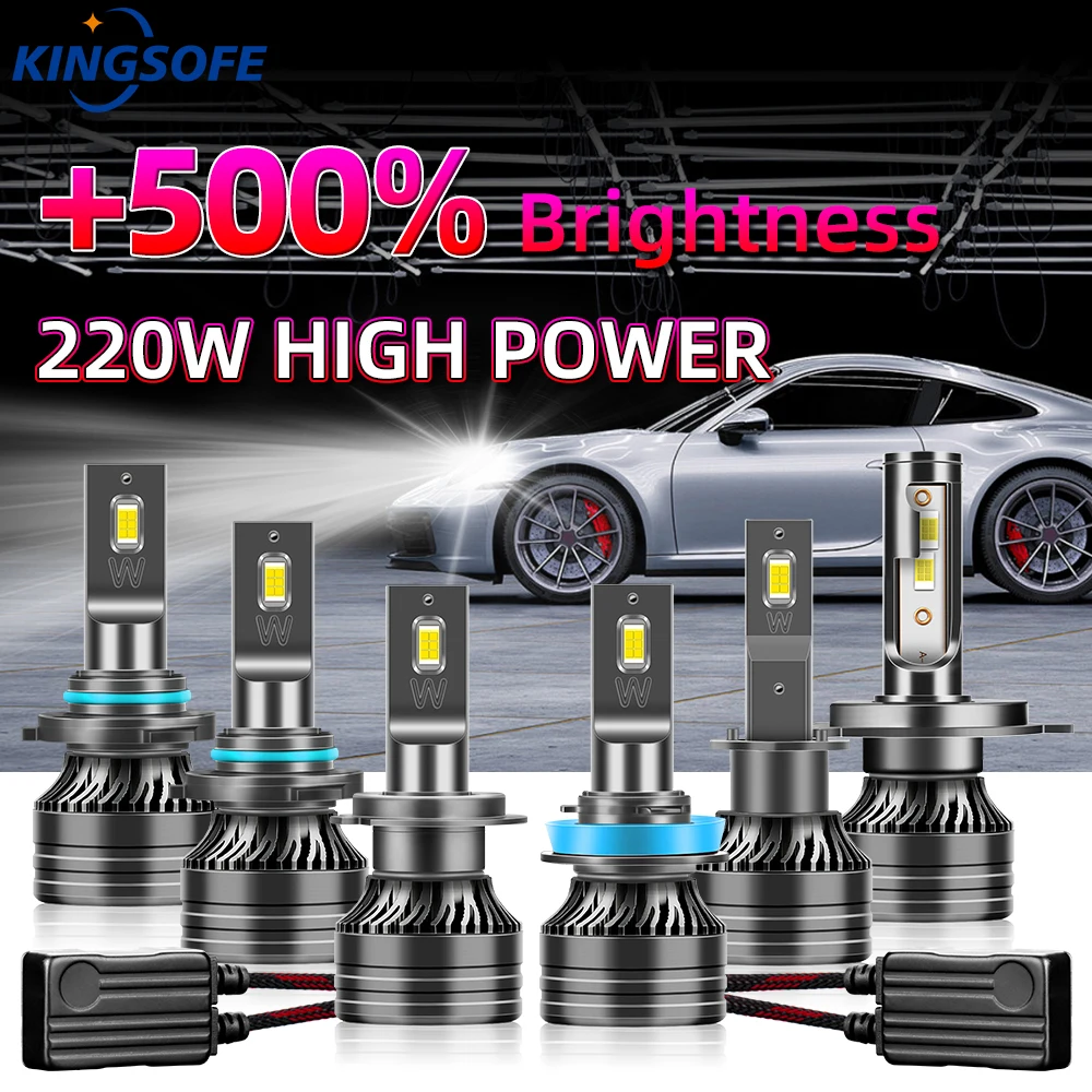 34000LM Canbus H4 LED Headlight Bulbs High Low Beam All In One Design 240W Car Lights CSP 3570 Turbo Lamps 12V 6000K White
34000LM Canbus H4 LED Headlight Bulbs High Low Beam All In One Design 240W Car Lights CSP 3570 Turbo Lamps 12V 6000K White