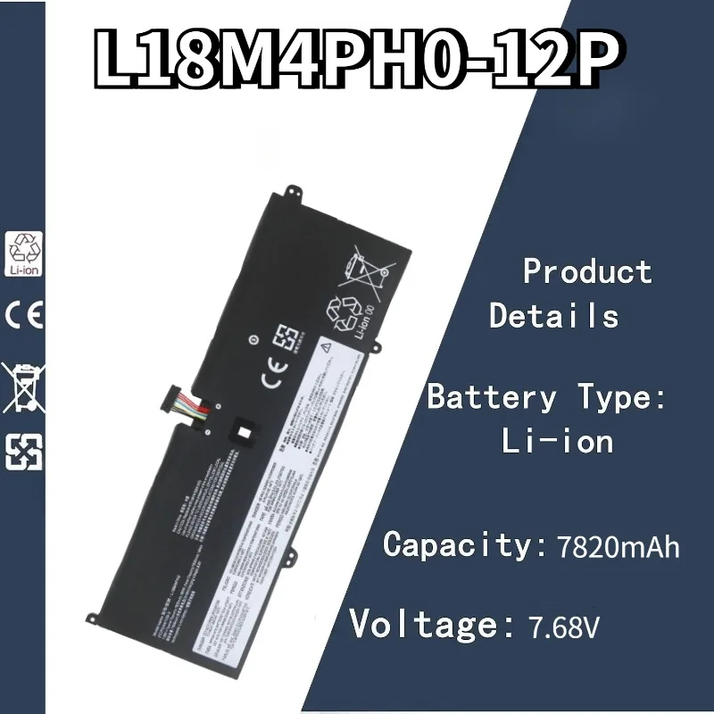 7,68 В 7820 мАч L18M4PH0-12P Аккумулятор для ноутбука Lenovo YOGA C940-14IIL 81Q9 L18M4PH0 L18C4PH0 Аккумулятор для ноутбука 
7,68 В 7820 мАч L18M4PH0-12P Аккумулятор для ноутбука Lenovo YOGA C940-14IIL 81Q9 L18M4PH0 L18C4PH0 Аккумулятор для ноутбука