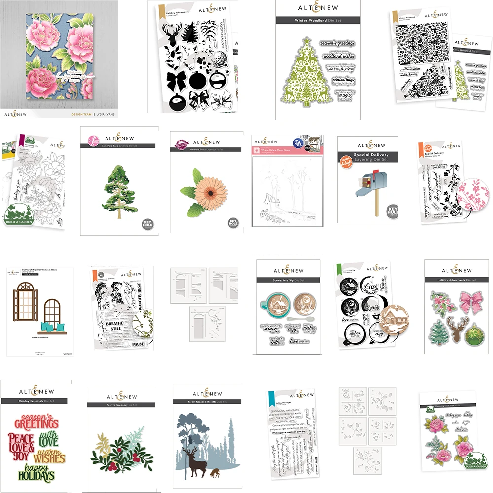 2026 New Festive Greenery Die Set Metal Cutting Dies Clear Stamps for Stencil DIY Scrapbooking Greeting Card Embossing Handmade
2026 New Festive Greenery Die Set Metal Cutting Dies Clear Stamps for Stencil DIY Scrapbooking Greeting Card Embossing Handmade