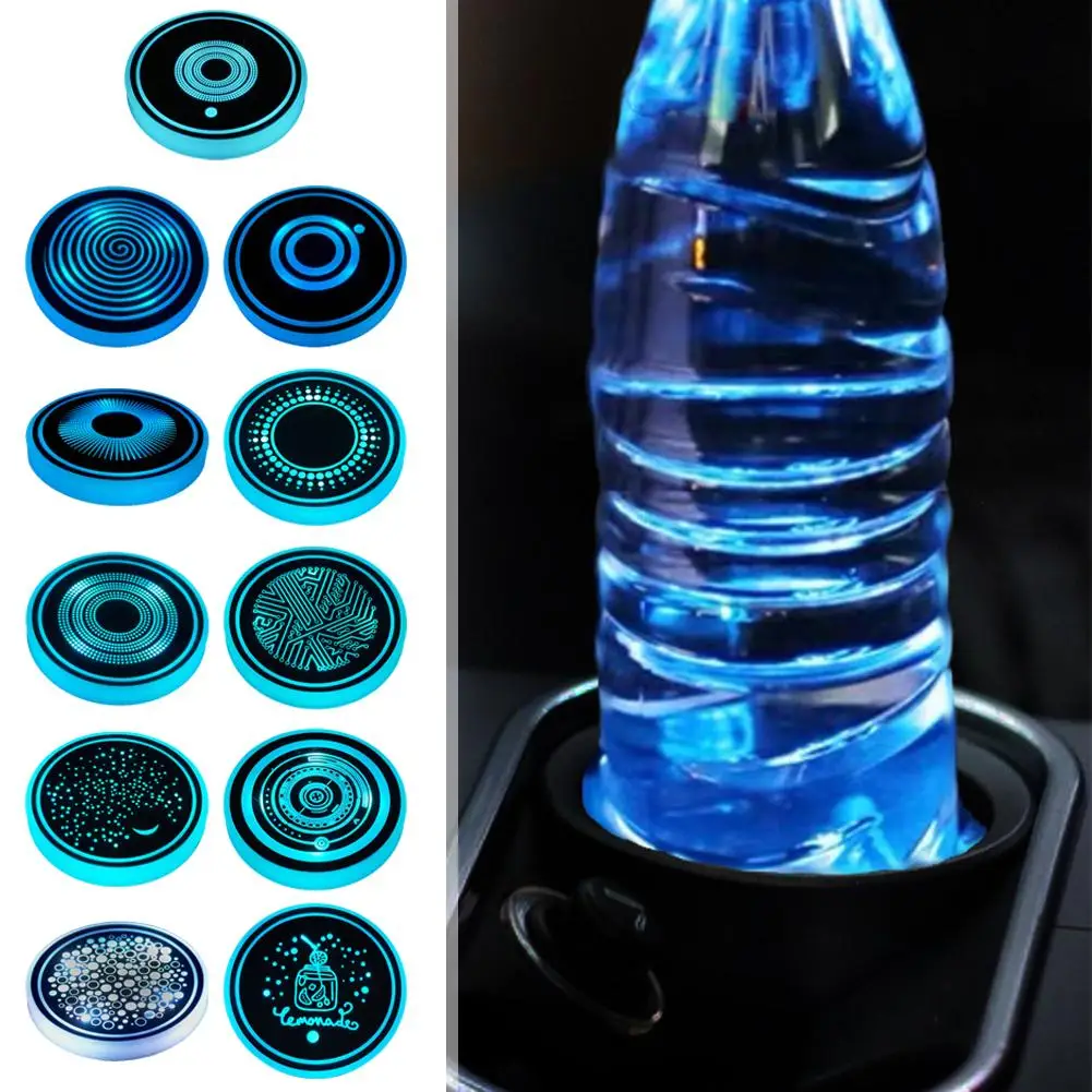 2PCS 7 Color Car LED Luminous Water Coaster Car Cup Coaster Light Interior Atmosphere Holder Mat Decoration Non-slip Bottle W4U5
2PCS 7 Color Car LED Luminous Water Coaster Car Cup Coaster Light Interior Atmosphere Holder Mat Decoration Non-slip Bottle W4U5
