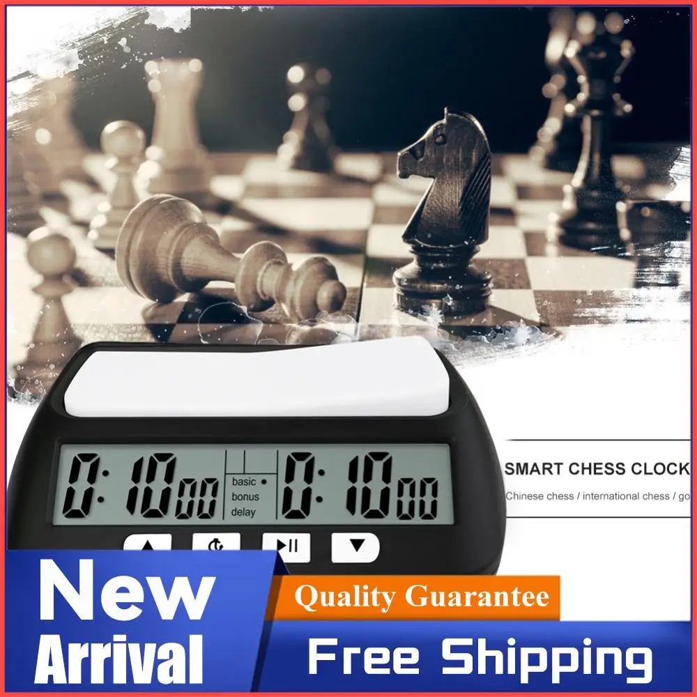 Professional Board Game Timer Count Up Down Board Game Stopwatch Table Games Competition Hour Meter for International Chess
Professional Board Game Timer Count Up Down Board Game Stopwatch Table Games Competition Hour Meter for International Chess