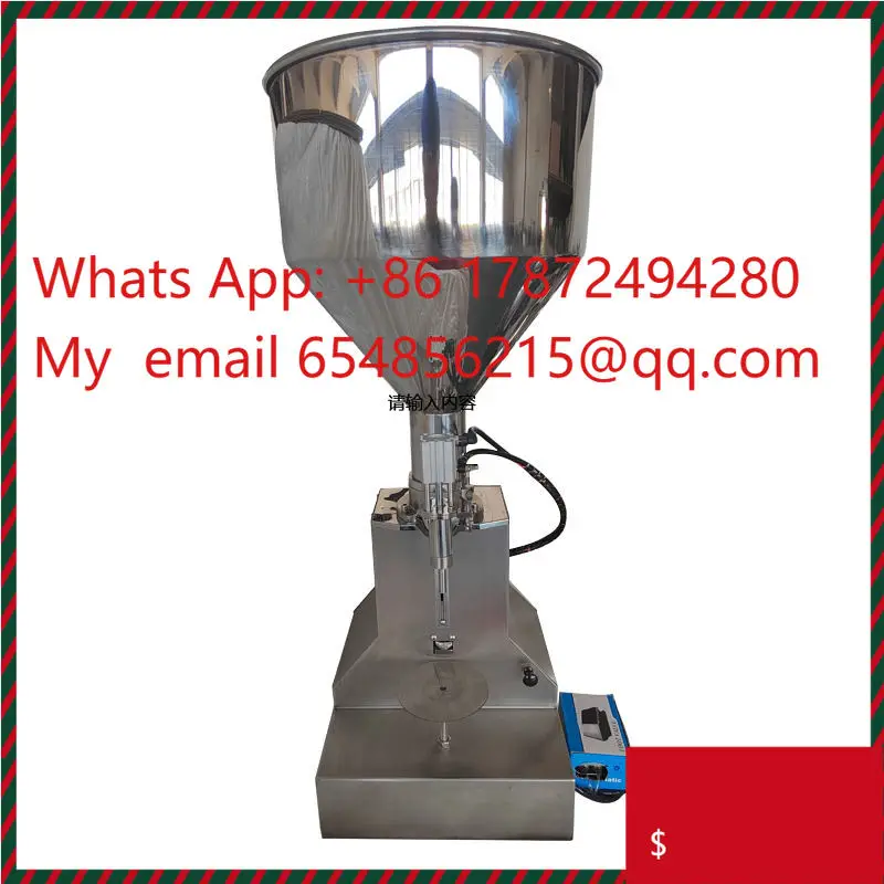 Производство крема. Использование пневматической автоматической машины для наполнения пасты.
Производство крема. Использование пневматической автоматической машины для наполнения пасты.