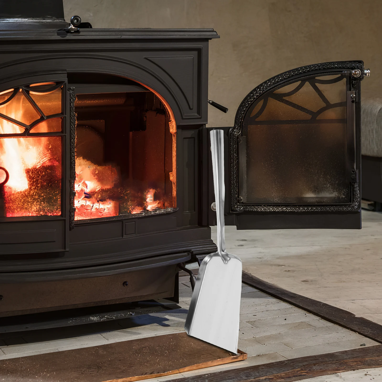 Лопатка для золы из нержавеющей стали, сверхпрочная, для камина, угольная лопата, бытовой садовый инструмент, аксессуары для уличных очагов
Лопатка для золы из нержавеющей стали, сверхпрочная, для камина, угольная лопата, бытовой садовый инструмент, аксессуары для уличных очагов