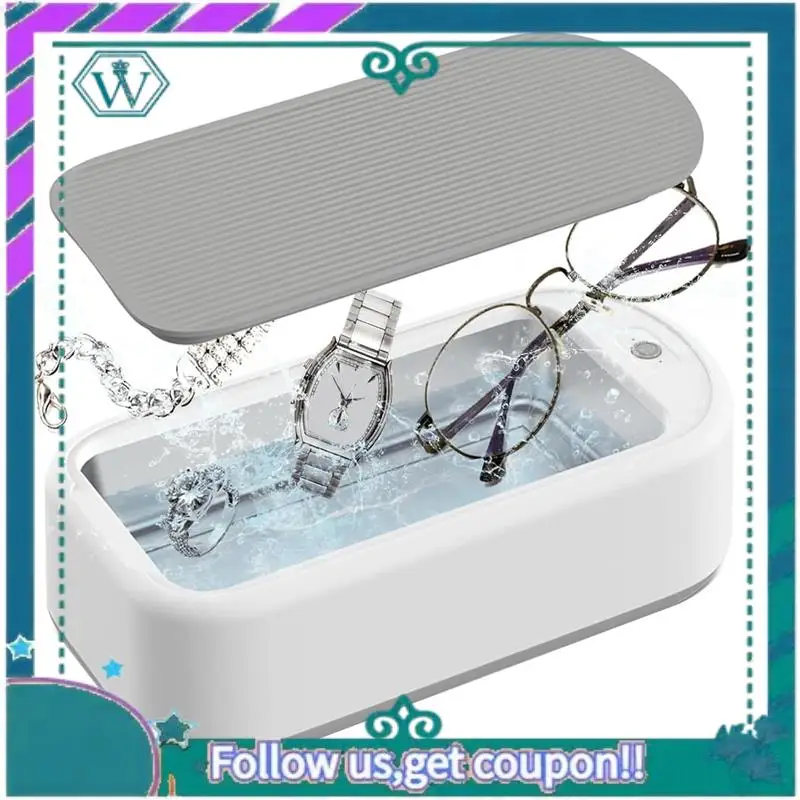 Premium Ultrasonic Glasses Cleaner Machine,Portable Professional Sonic Jewelry Cleaner For Eye Glasses,Earring,Necklaces
Premium Ultrasonic Glasses Cleaner Machine,Portable Professional Sonic Jewelry Cleaner For Eye Glasses,Earring,Necklaces