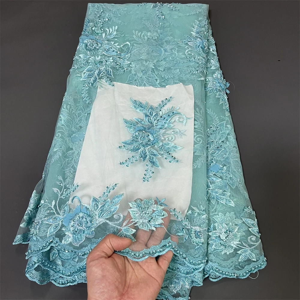 Нигерийский африканский французский гипюр, тюль, кружевная ткань, 3D блестки, вышивка бисером для роскошных свадебных вечерних платьев (5 ярдов)
Нигерийский африканский французский гипюр, тюль, кружевная ткань, 3D блестки, вышивка бисером для роскошных свадебных вечерних платьев (5 ярдов)