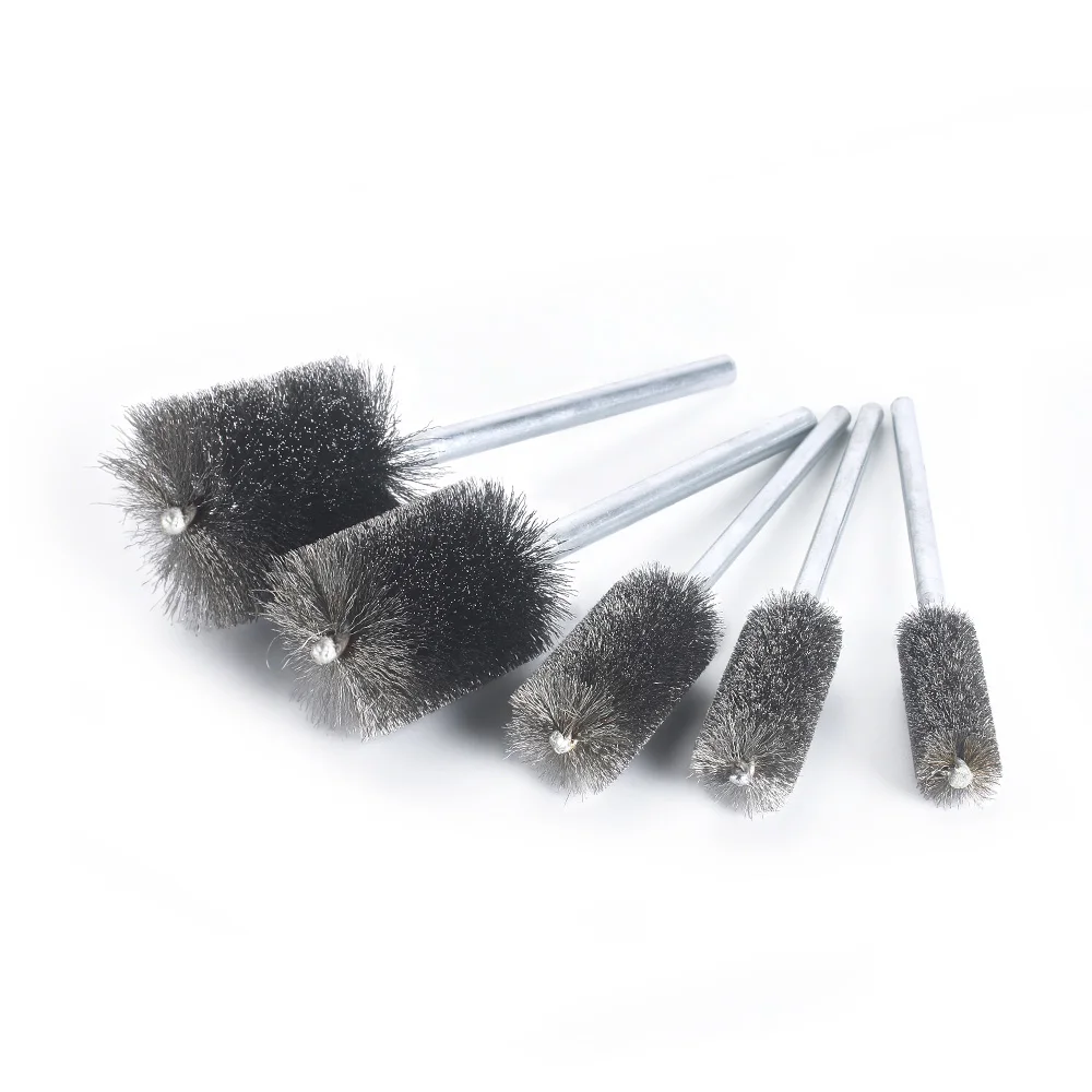 DIY Drill Brushes φ16-50mm Stainless Steel Wire Tube Brush with Double Spiral Denser Wire for ID Deburring Polishing
DIY Drill Brushes φ16-50mm Stainless Steel Wire Tube Brush with Double Spiral Denser Wire for ID Deburring Polishing