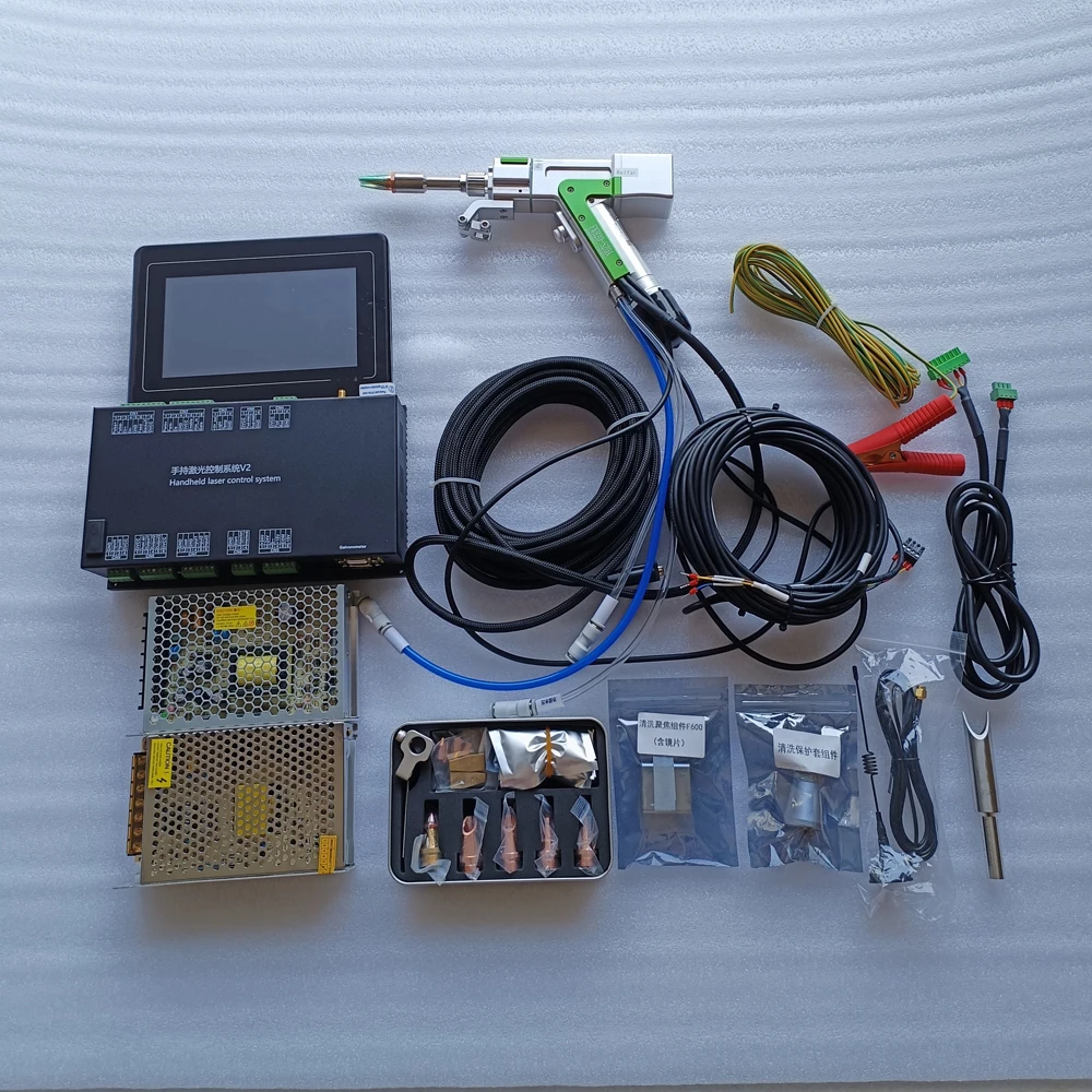 Лазерная сварочная головка Relfar FWH20-S20A 4-в-1 с функцией вибрации, комплект с контроллером лазерной сварки, с одинарным или двойным механизмом подачи проволоки
Лазерная сварочная головка Relfar FWH20-S20A 4-в-1 с функцией вибрации, комплект с контроллером лазерной сварки, с одинарным или двойным механизмом подачи проволоки