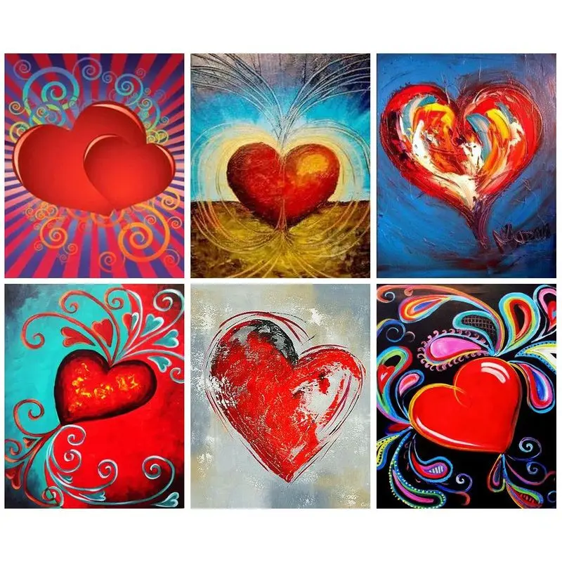 CHENISTORY Pictures By Number Red Cartoon Heart Diy Oil Painting By Number Landscape Home Decor Drawing On Canvas Art Gift
CHENISTORY Pictures By Number Red Cartoon Heart Diy Oil Painting By Number Landscape Home Decor Drawing On Canvas Art Gift