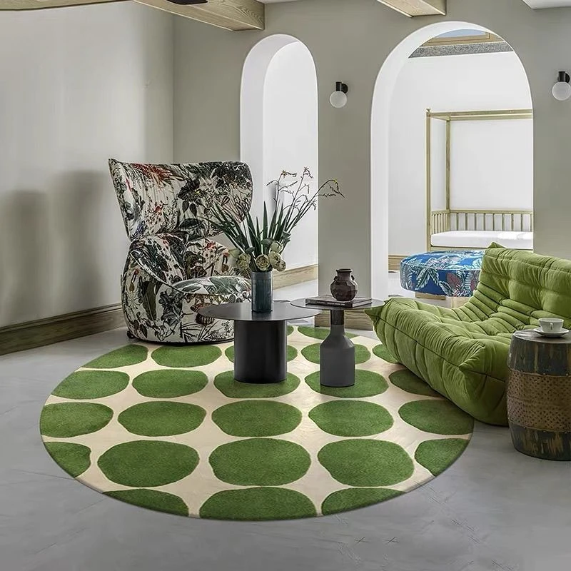 Nordic Style Round Ins-Inspired Rug, Short Velvet Non-Slip Floor Mat, Washable Large Area Carpet for Living Room or Bedroom
Nordic Style Round Ins-Inspired Rug, Short Velvet Non-Slip Floor Mat, Washable Large Area Carpet for Living Room or Bedroom