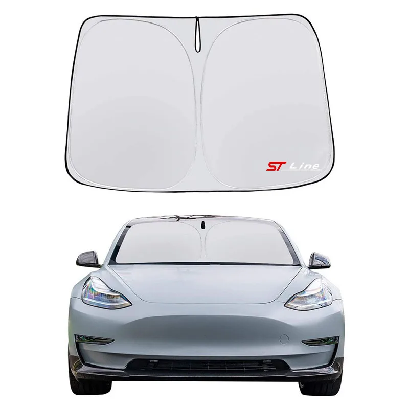 Sun-proof heat-insulating telescopic folding sun visor parasol for Ford ST-line Focus 2 3 Mondeo Kuga Mk4 Fiesta Mk3 Accessories
Sun-proof heat-insulating telescopic folding sun visor parasol for Ford ST-line Focus 2 3 Mondeo Kuga Mk4 Fiesta Mk3 Accessories