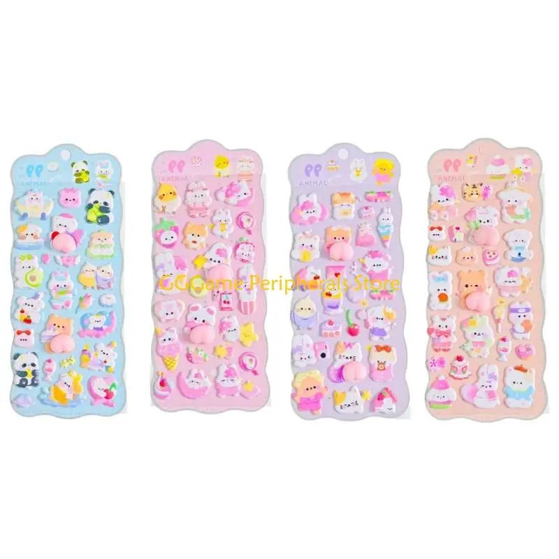 U55B 4Pcs Stickers for Kids, 3D Soft Sticker for Boys Girls Teachers, Scrapbooking
U55B 4Pcs Stickers for Kids, 3D Soft Sticker for Boys Girls Teachers, Scrapbooking