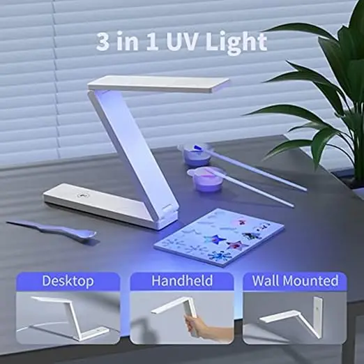 3pcs/set Rechargeable UV Lamp Stand For Foldable Art Projects Lamp Foldable Rechargeable Adjustable
3pcs/set Rechargeable UV Lamp Stand For Foldable Art Projects Lamp Foldable Rechargeable Adjustable