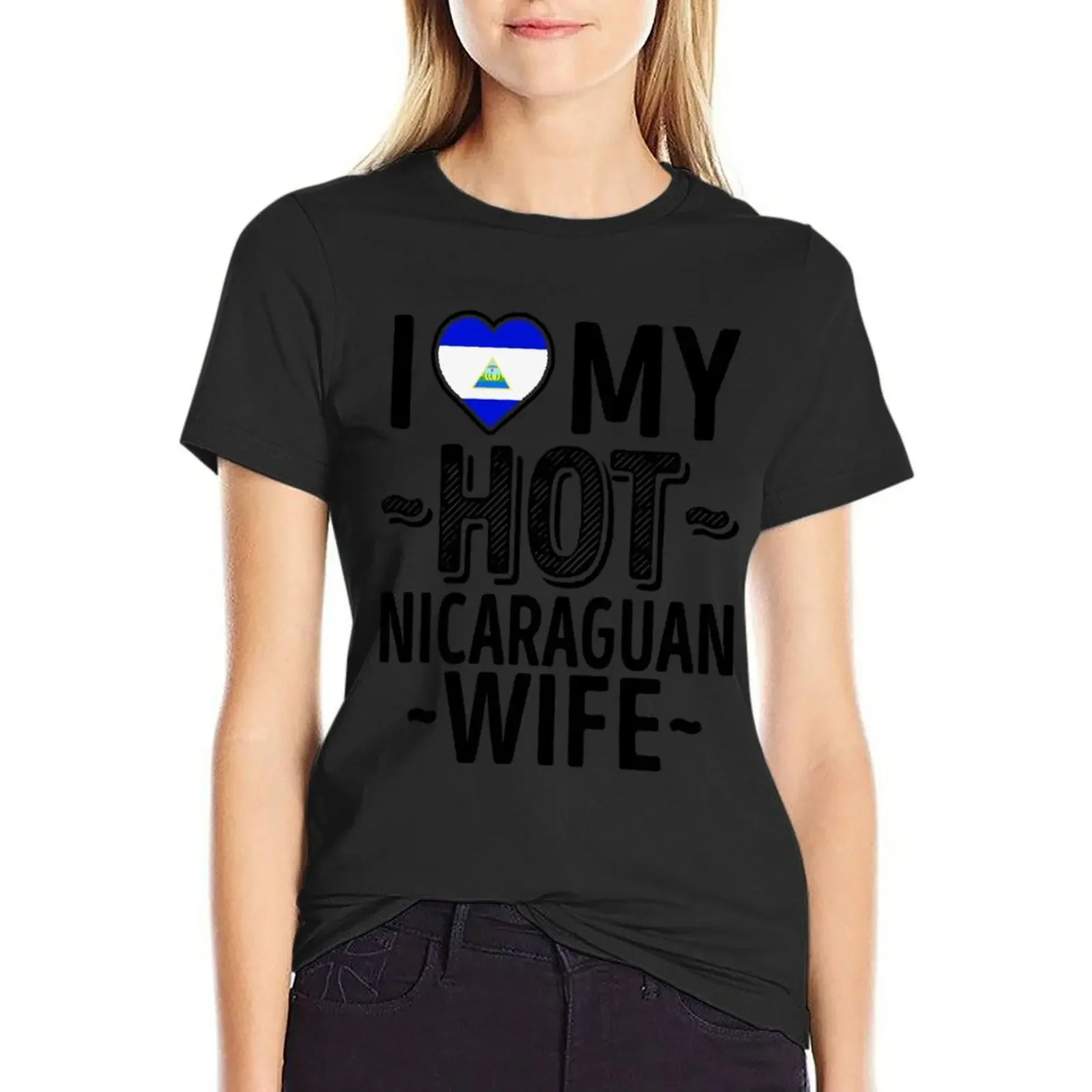 I Love My HOT Nicaraguan Wife - Cute Nicaragua Couples Romantic Love T-Shirt blanks cute tops tops cute clothes Women clothing
I Love My HOT Nicaraguan Wife - Cute Nicaragua Couples Romantic Love T-Shirt blanks cute tops tops cute clothes Women clothing