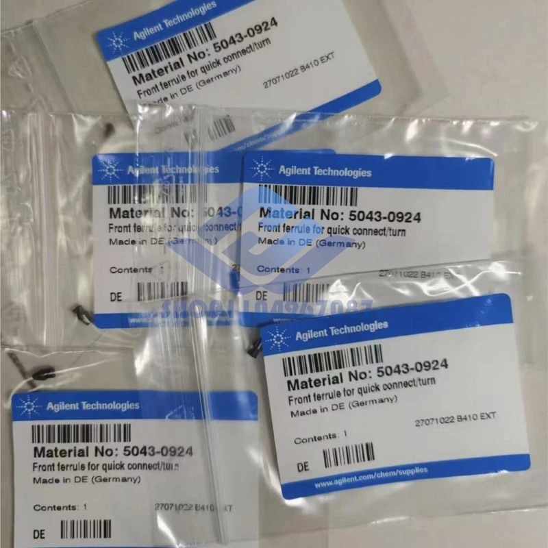 1pcs 5043-0924 Front ferrule for Agilent quick connect/turn
1pcs 5043-0924 Front ferrule for Agilent quick connect/turn