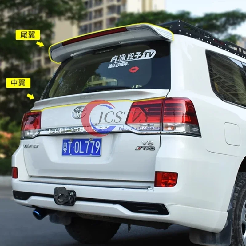 Plastic Rear Roof Wing Spoiler With Led For Toyota Land Cruiser 200 LC200 FJ200 2010-2016
Plastic Rear Roof Wing Spoiler With Led For Toyota Land Cruiser 200 LC200 FJ200 2010-2016